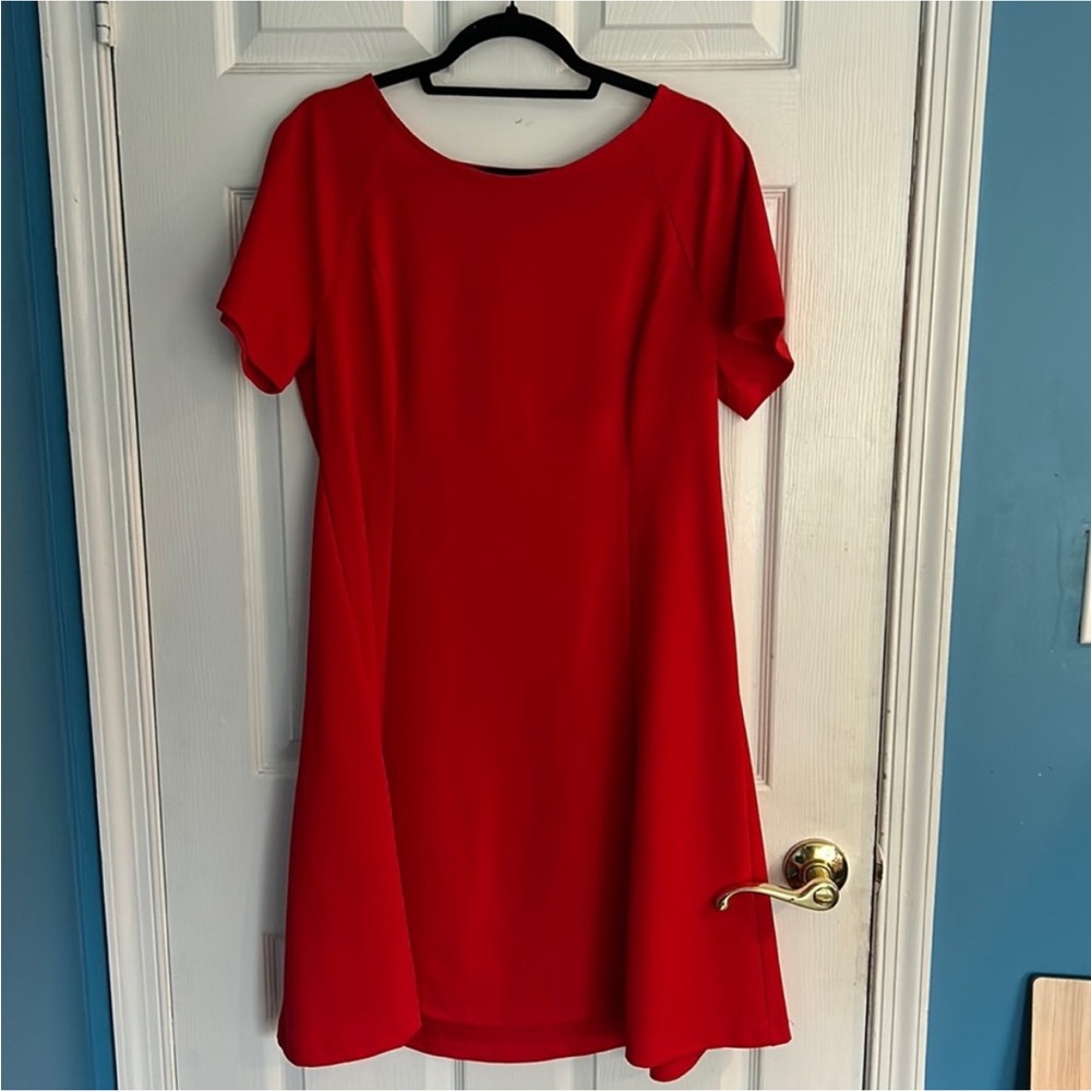 Ann Taylor Elegant Red Women's Dress